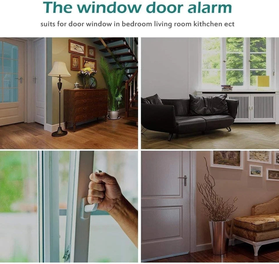 Kingavon 2-Pack Door & Window Entry Alarm Set CD101