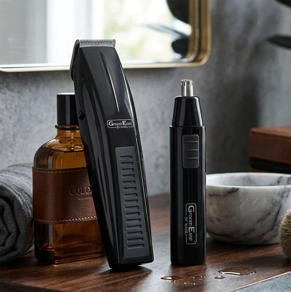 Wahl Groom Ease 11pc Grooming Kit Beard & Detail Trimmer Set (5537-6317)