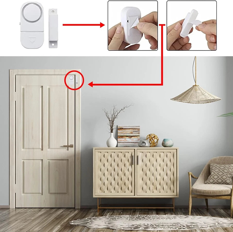Kingavon 2-Pack Door & Window Entry Alarm Set CD101