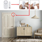 Kingavon 2-Pack Door & Window Entry Alarm Set CD101