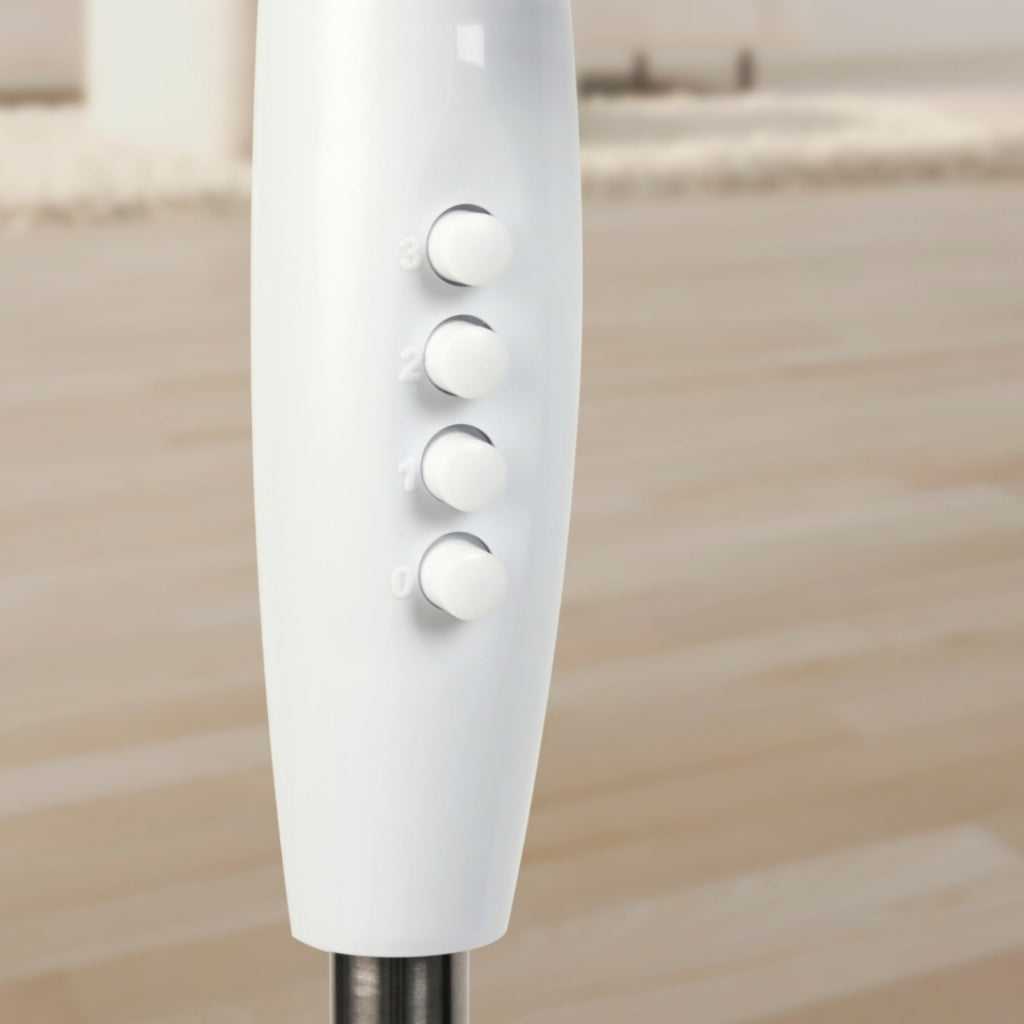 SupaCool 16" Pedestal Stand Fan White (SCF16A)
