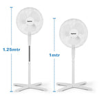 SupaCool 16" Pedestal Stand Fan White (SCF16A)