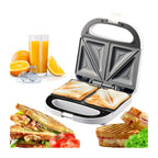 Domestic King 750W 2 Slice Sandwich Maker (DK18100) - White